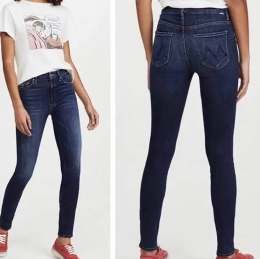 Mother Jeans The Looker Flowers from the Storm Size 26 Skinny Ankle